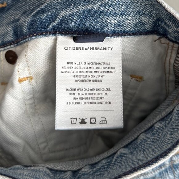 Citizens of Humanity - Dylan Rolled Crop Jeans in Misfit (Light Wash) - Picture 12 of 14